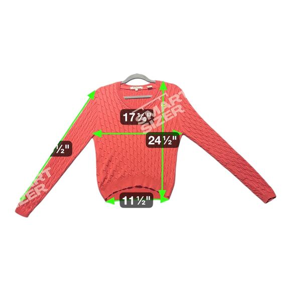 Masters Cableknit sweater women’s medium Bobby jones v-neck - Picture 2 of 11